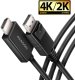 AXAGON RVD-HI20C2, DisplayPort -> HDMI 2.0b konwerter / kabel 1.8m, 4K/60Hz 1