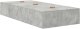 Rama łóżka z miejscem na przechowywanie Szary Beton 100x200 cm 3