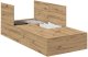 Rama łóżka do przechowywania Artisan Oak 100x200 cm 2