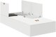 Rama łóżka z miejscem na przechowywanie Biała 90x190 cm 2