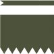 Krawężniki trawnikowe 30 szt. Oliwkowy 100x0,5x30 cm Stal 2