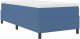vidaXL Box Spring Bed Niebieski 90x200 cm z materiału sztruksowego 2
