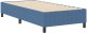 vidaXL Box Spring Bed Niebieski 90x200 cm z materiału sztruksowego 3