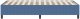 vidaXL Box Spring Bed Niebieski 90x200 cm z materiału sztruksowego 7