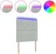 Lampa Nocna z LED Szary 100 cm Aksamit 2