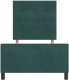Stelaż łóżka Ciemnozielony 90x200 cm Aksamit 8