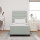 Stelaż łóżka Jasnoszary 100x200 cm Velvet 5