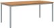vidaXL Stół ogrodowy 180x90x75 cm z litego drewna akacjowego i metalu 2