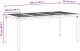 vidaXL Stół ogrodowy 180x90x75 cm z litego drewna akacjowego i metalu 10