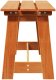 ławka ogrodowa Akacja 119x35x47 cm Lite drewno sosnowe 4