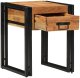 Stolik boczny 40x40x50 cm z litego drewna akacjowego 2