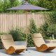 vidaXL Ciemnoszary parasol ogrodowy 217x230 cm z bambusa 1