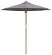 vidaXL Ciemnoszary parasol ogrodowy 217x230 cm z bambusa 4