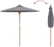 vidaXL Ciemnoszary parasol ogrodowy 217x230 cm z bambusa 6