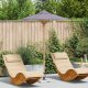 vidaXL Parasol ogrodowy ciemnoszary 150x210 cm z bambusa 1