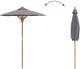 vidaXL Parasol ogrodowy ciemnoszary 150x210 cm z bambusa 6