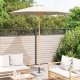 vidaXL Parasol ogrodowy Kremowy 240x260 cm z Bambusa 3