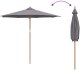 Parasol Ogrodowy Ciemnoszary 270x260 cm z Bambusa 5