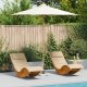Parasol Ogrodowy Kremowy 270x260 cm Bamboo 1