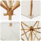 Parasol Ogrodowy Kremowy 270x260 cm Bamboo 4