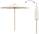 Parasol Ogrodowy Kremowy 270x260 cm Bamboo 5