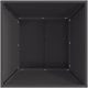 Palenisko ogrodowe vidaXL Ognisko Kwadratowe Czarny 60x60x35 cm Stal 5