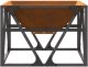 Palenisko ogrodowe vidaXL Ognisko Kwadratowe 50x50x35 cm Stal Corten 2