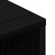 Szafka RTV Czarna 90x35x35 cm z Drewna Inżynieryjnego 2