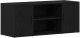 vidaXL Szafka RTV Czarny Dąb 100x35x40 cm Drewno inżynieryjne 2
