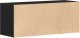 vidaXL Szafka RTV Czarny Dąb 100x35x40 cm Drewno inżynieryjne 8