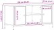vidaXL Stolik Na Telewizor Stare Drewno 100x40x50 cm 10