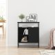 vidaXL Szafka Black Oak 69x35x80 cm 2