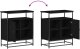 vidaXL Szafka Black Oak 69x35x80 cm 7