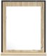 Lustro vidaXL Lustro łazienkowe z półką Sonoma Oak 50x12x60 cm 5