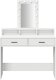 Toaletka Biała MDF 100 x 41 x 140 cm Toaletka Prostokątna 4