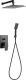 Zestaw prysznicowy Valvex 2454570-MBK ZESTAW NATRYSKOWY PODTYNK. LOFT BLACK VALVEX ( CARRE ) // BV.2454570-MBK 1