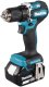 Makita DDF487RFE3 wkrętak zasilany/zakrętark udarowy 1700 RPM Czarny, Niebieski, Stal 1