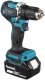 Makita DDF487RFE3 wkrętak zasilany/zakrętark udarowy 1700 RPM Czarny, Niebieski, Stal 6