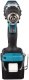 Makita DDF487RFE3 wkrętak zasilany/zakrętark udarowy 1700 RPM Czarny, Niebieski, Stal 7