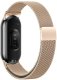 Beline pasek Mi Band 9/8 Magnetic        różowo-złoty/rosegold 1