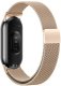 Beline pasek Mi Band 9/8 Magnetic        różowo-złoty/rosegold 2