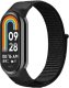 Beline pasek Mi Band 9/8 NylonLoop       czarny/black 2