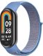 Beline pasek Mi Band 9/8 NylonLoop       niebieski/blue 1