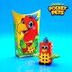 *****Klocki wafle mini PocketPets Papuga 06958 3
