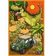 Trefl Puzzle Trefliki w świecie dinozaurów 3x80 elementów (34888) 3