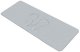 KLEINE WOLKE Foot Mata bezp. do wanny 36x72 grey 1