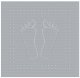 KLEINE WOLKE Foot Mata bezp. do wanny 36x72 grey 2