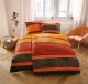KLEINE WOLKE Pościel Cambridge Chili 155x220/80x80 1