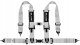 Pasy sportowe Slide V2 Srebrne 4P 3" E4 1