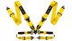 Pasy sportowe Slide V2 Quick Żółte 4P 3" 1